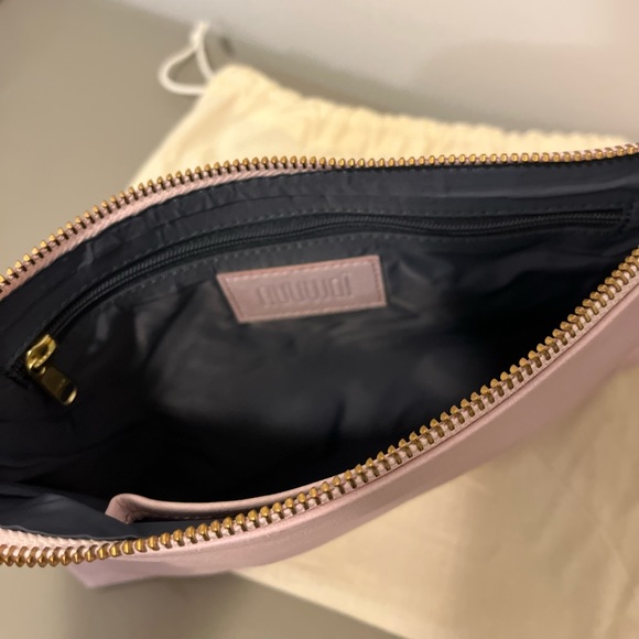 Apple Leather Clutch Mini Bag - Blush - Picture 5 of 6